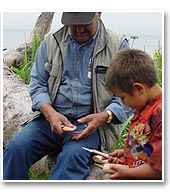 Carving Driftwood